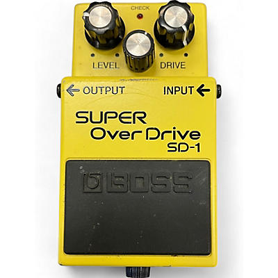 BOSS Used BOSS SD1 Super Overdrive Effect Pedal