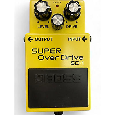 BOSS Used BOSS SD1 Super Overdrive Effect Pedal