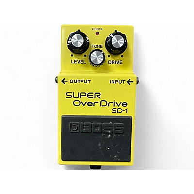 BOSS Used BOSS SD1 Super Overdrive Effect Pedal