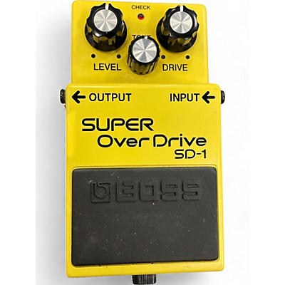 BOSS Used BOSS SD1 Super Overdrive Effect Pedal