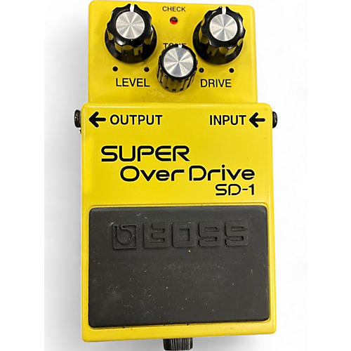 BOSS Used BOSS SD1 Super Overdrive Effect Pedal