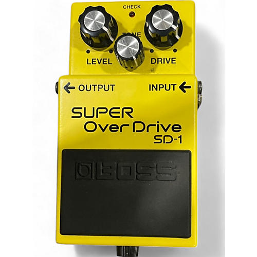 BOSS Used BOSS SD1 Super Overdrive Effect Pedal