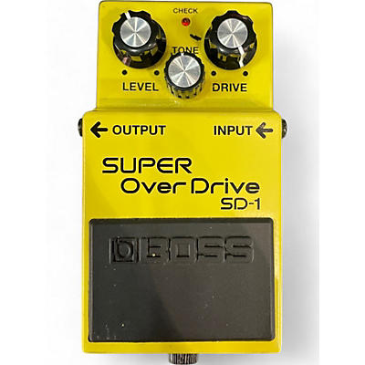 Used BOSS SD1 Super Overdrive Effect Pedal