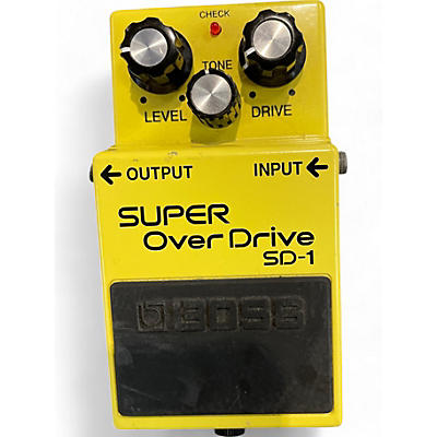 BOSS Used BOSS SD1 Super Overdrive Effect Pedal