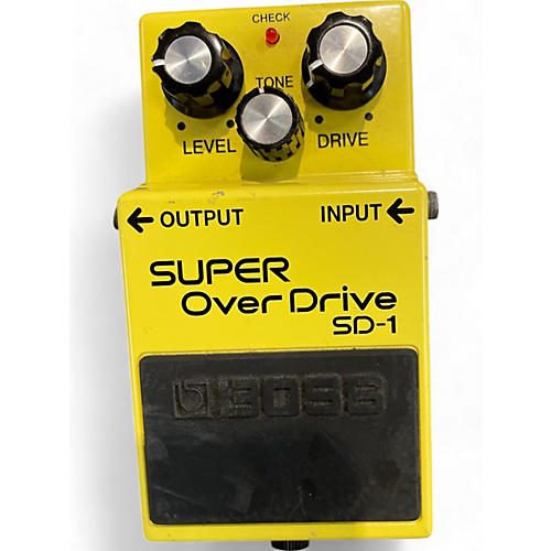 BOSS Used BOSS SD1 Super Overdrive Effect Pedal