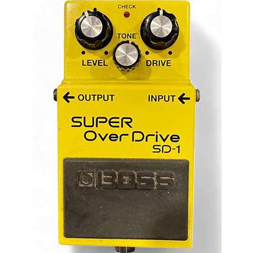 BOSS Used BOSS SD1 Super Overdrive Effect Pedal