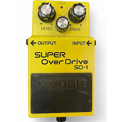 Used BOSS SD1 Super Overdrive Effect Pedal