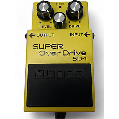 BOSS Used BOSS SD1 Super Overdrive Effect Pedal