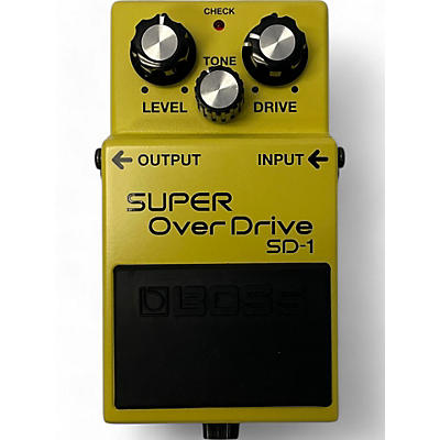 BOSS Used BOSS SD1 Super Overdrive Effect Pedal