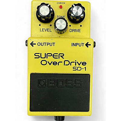 Used BOSS SD1 Super Overdrive Effect Pedal