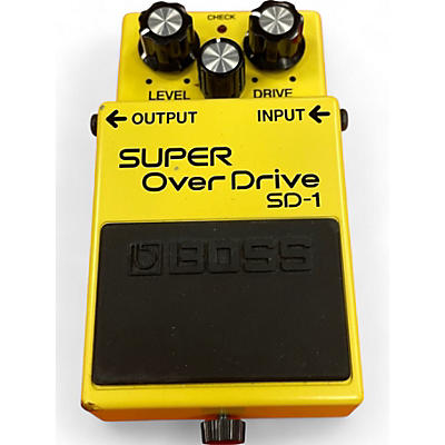 BOSS Used BOSS SD1 Super Overdrive Effect Pedal