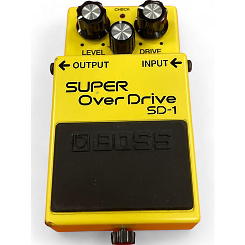 BOSS Used BOSS SD1 Super Overdrive Effect Pedal