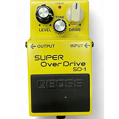 BOSS Used BOSS SD1 Super Overdrive Effect Pedal