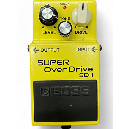 BOSS Used BOSS SD1 Super Overdrive Effect Pedal