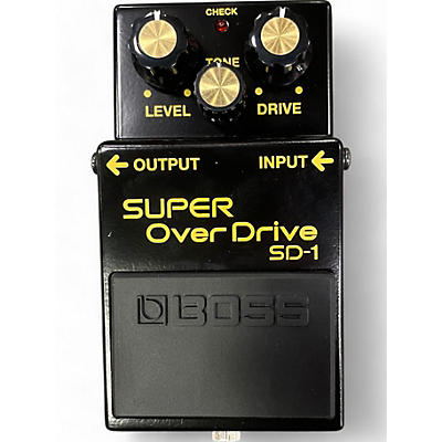 Used BOSS SD1 Super Overdrive Effect Pedal