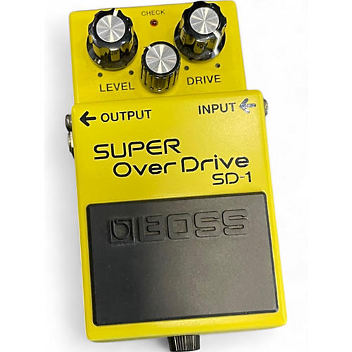 Used BOSS SD1 Super Overdrive Effect Pedal