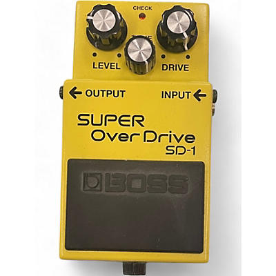 Used BOSS SD1 Super Overdrive Effect Pedal