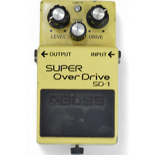 BOSS Used BOSS SD1 Super Overdrive Effect Pedal