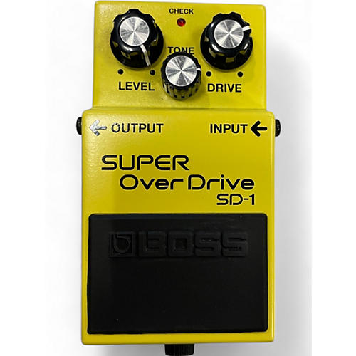 Used BOSS SD1 Super Overdrive Effect Pedal