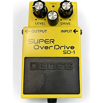 Used BOSS SD1 Super Overdrive Effect Pedal