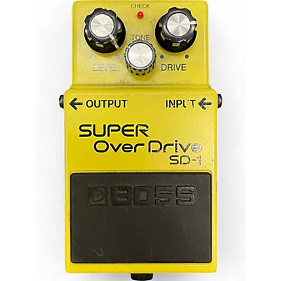 Used BOSS SD1 Super Overdrive Effect Pedal