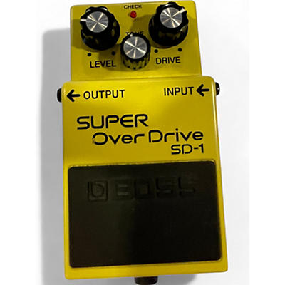 Used BOSS SD1 Super Overdrive Effect Pedal