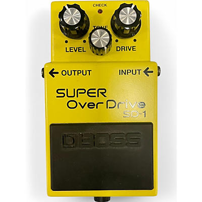 Used BOSS SD1 Super Overdrive Effect Pedal