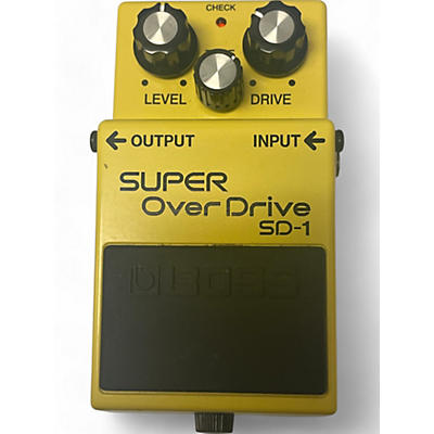 Used BOSS SD1 Super Overdrive Effect Pedal