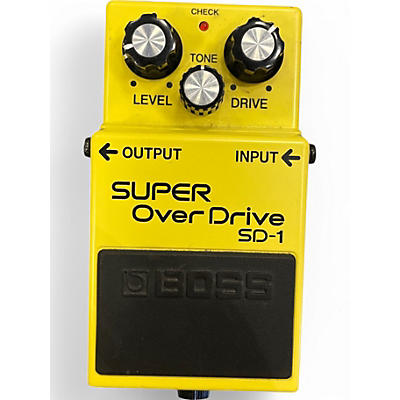 Used BOSS SD1 Super Overdrive Effect Pedal