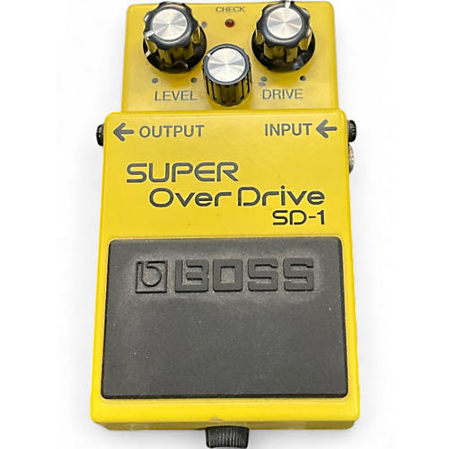 Used BOSS SD1 Super Overdrive Effect Pedal