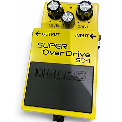 Used BOSS SD1 Super Overdrive Effect Pedal