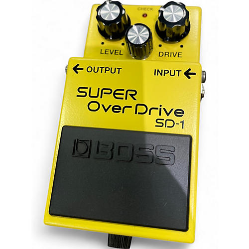 Used BOSS SD1 Super Overdrive Effect Pedal