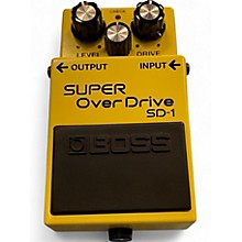 Used BOSS SD1 Super Overdrive Effect Pedal