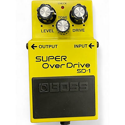 Used BOSS SD1 Super Overdrive Effect Pedal