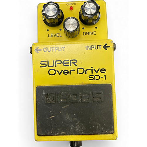 Used BOSS SD1 Super Overdrive Effect Pedal