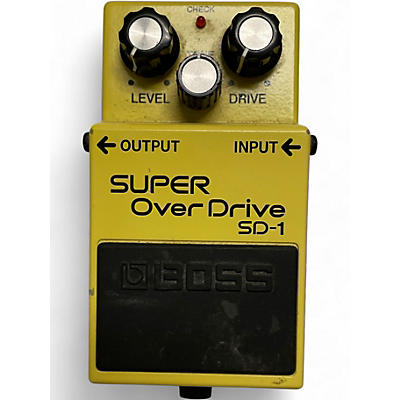 Used BOSS SD1 Super Overdrive Effect Pedal