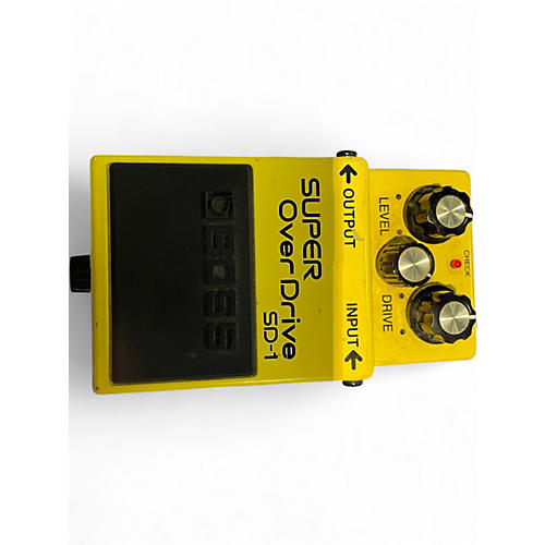 Used BOSS SD1 Super Overdrive Effect Pedal