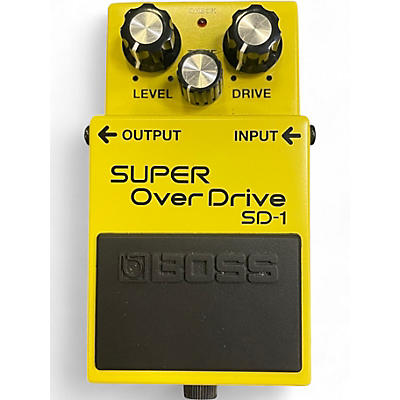Used BOSS SD1 Super Overdrive Effect Pedal