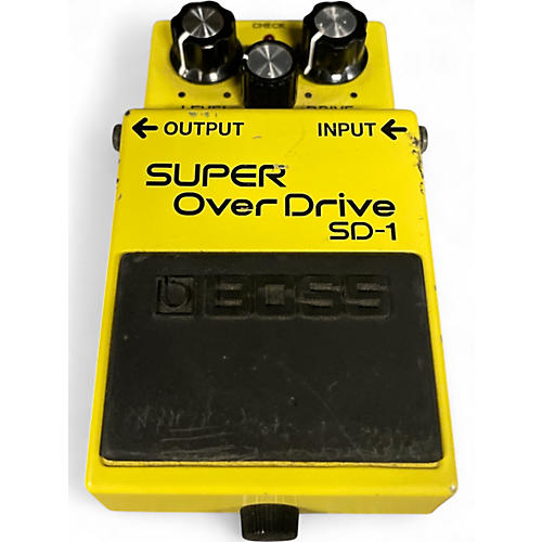 Used BOSS SD1 Super Overdrive Effect Pedal