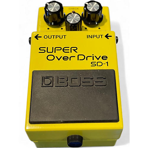 Used BOSS SD1 Super Overdrive Effect Pedal