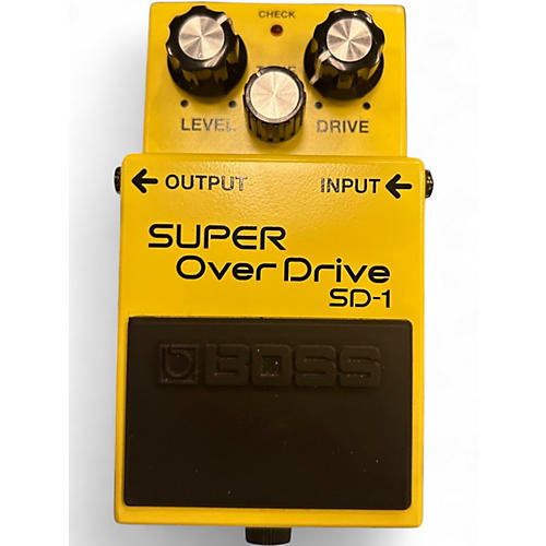 Used BOSS SD1 Super Overdrive Effect Pedal