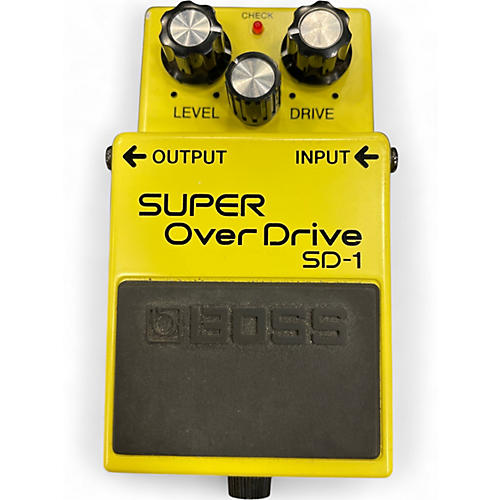 Used BOSS SD1 Super Overdrive Effect Pedal