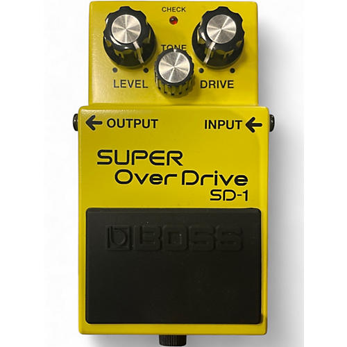 Used BOSS SD1 Super Overdrive Effect Pedal