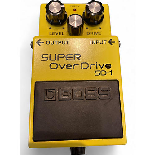 Used BOSS SD1 Super Overdrive Effect Pedal