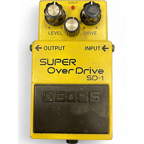 Used BOSS SD1 Super Overdrive Effect Pedal