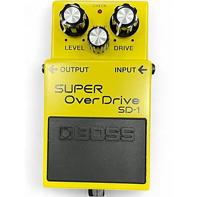 Used BOSS SD1 Super Overdrive Effect Pedal
