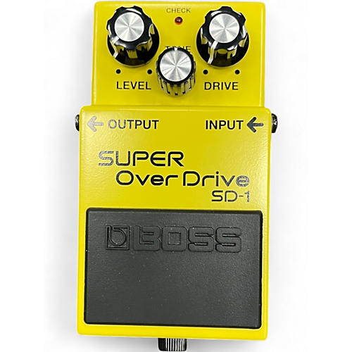 Used BOSS SD1 Super Overdrive Effect Pedal
