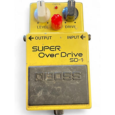 Used BOSS SD1 Super Overdrive Effect Pedal
