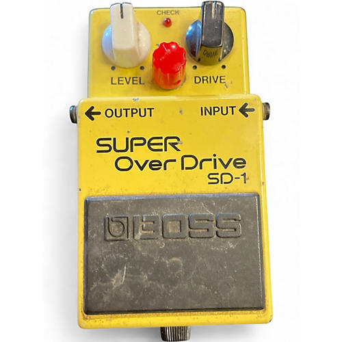 Used BOSS SD1 Super Overdrive Effect Pedal