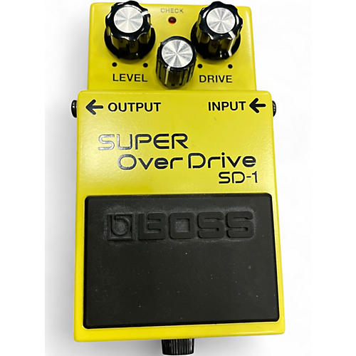 Used BOSS SD1 Super Overdrive Effect Pedal